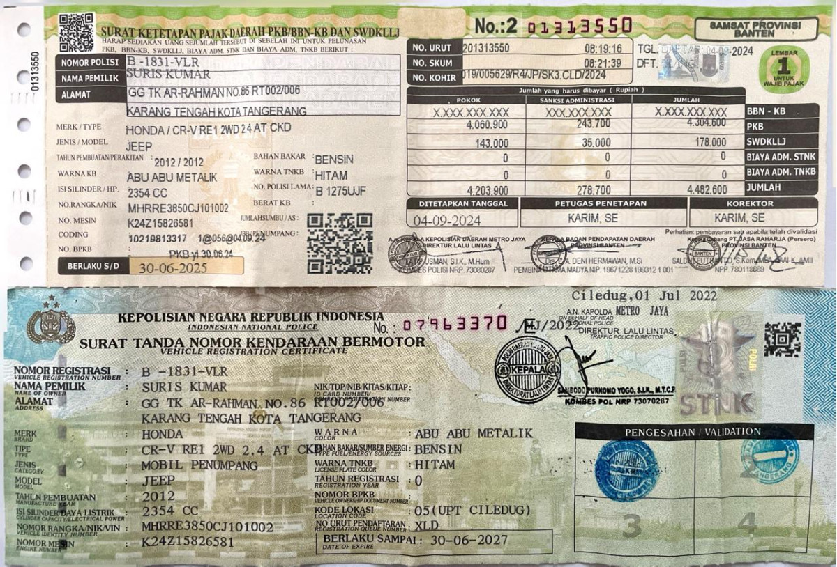 HONDA CR-V RE1 2WD 2.4 A/T