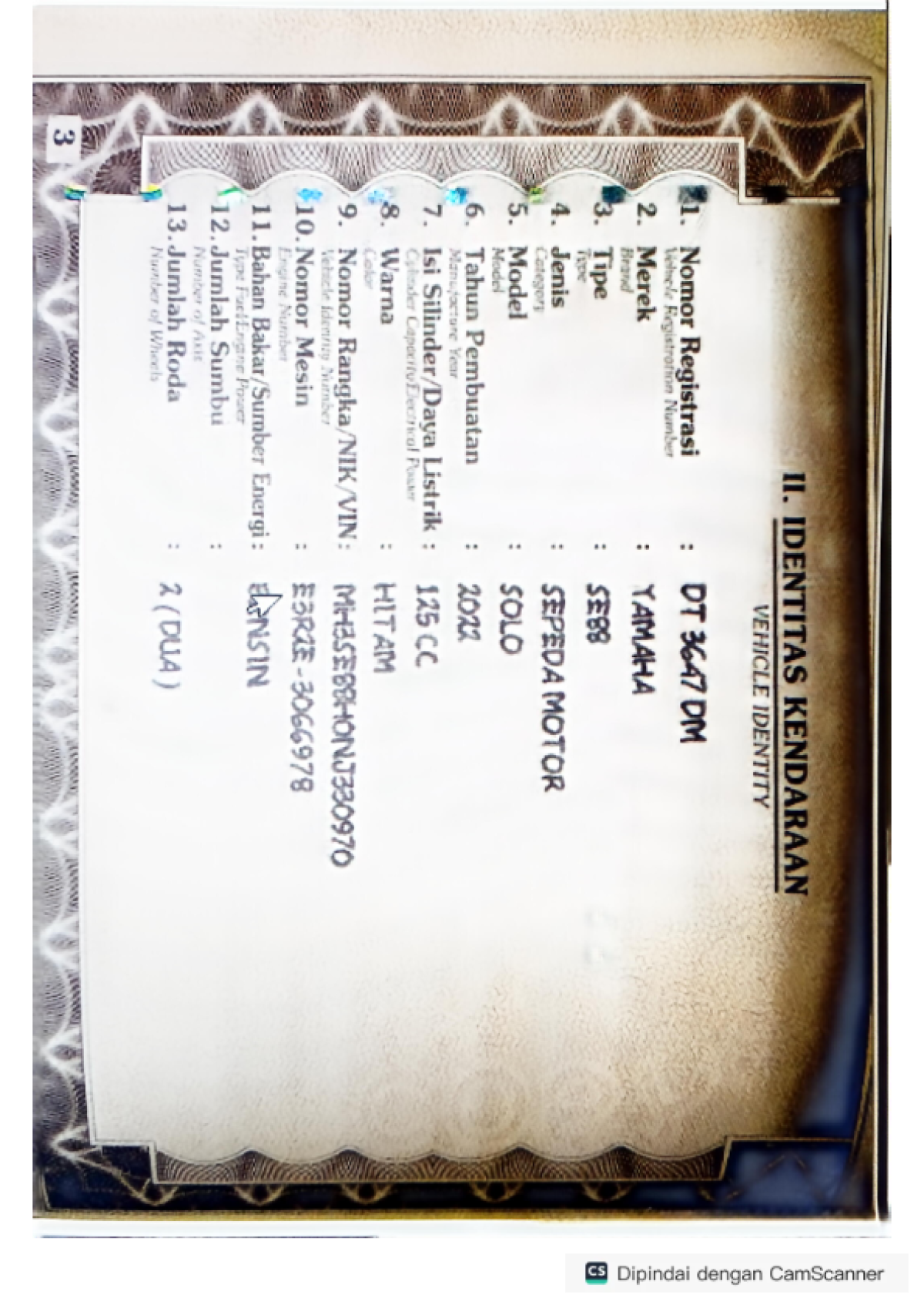 YAMAHA MIO M3 125 CW BLUE CORE