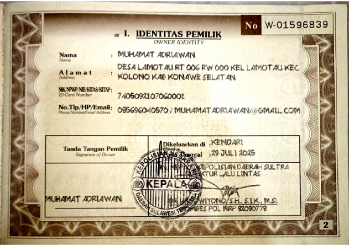 HONDA SCOOPY PRESTIGE