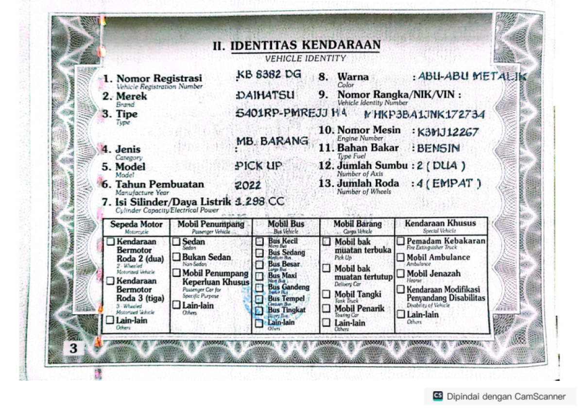 DAIHATSU GRAN MAX  PICK-UP