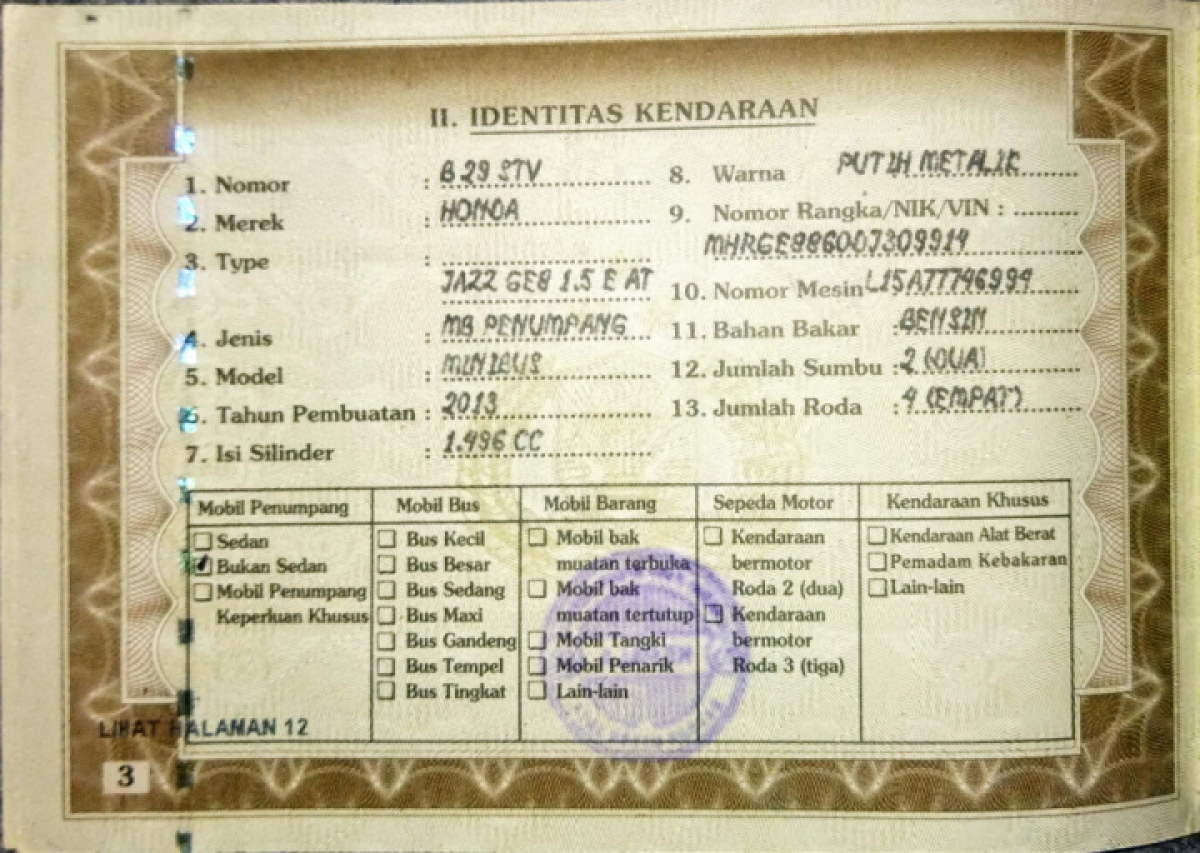 HONDA  JAZZ  GE8 1.5 E