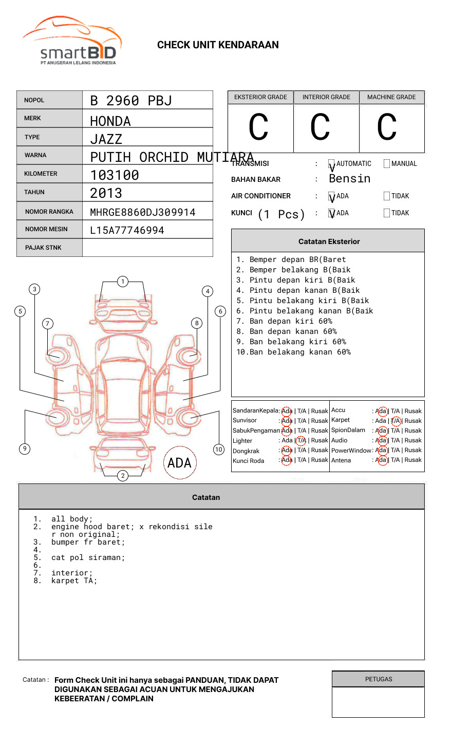HONDA  JAZZ  GE8 1.5 E