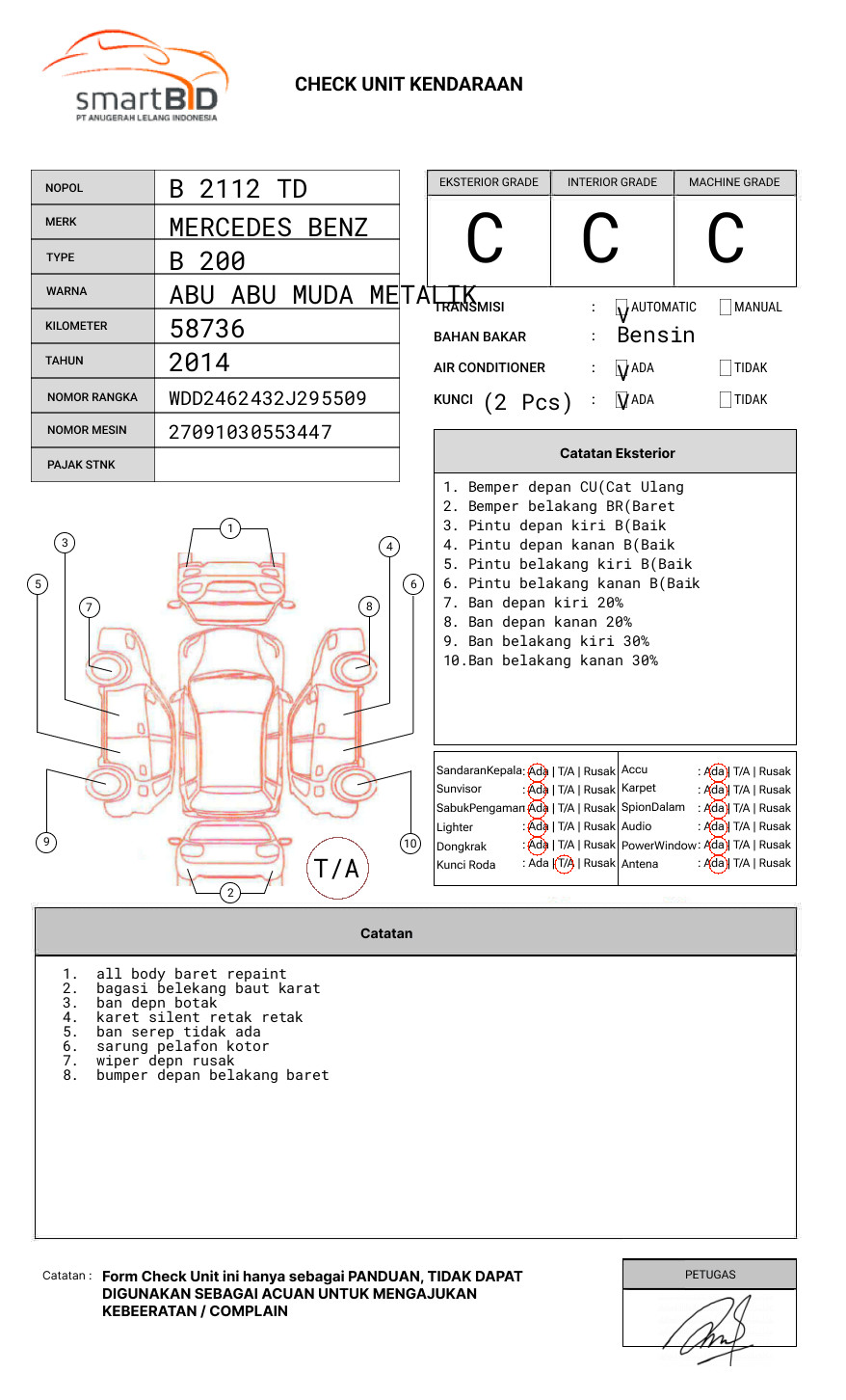 MERCEDES BENZ B 200 AT