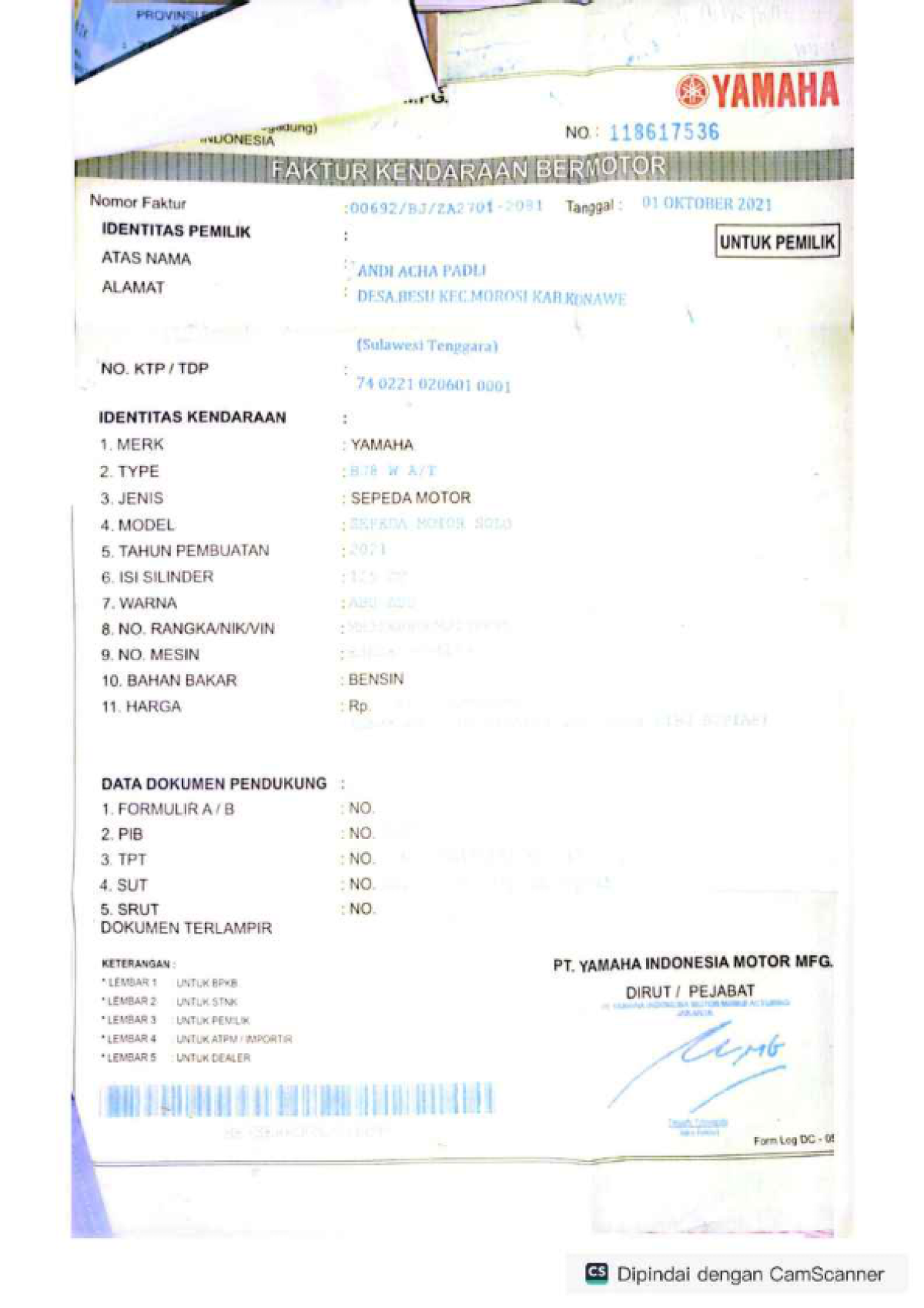 YAMAHA MIO FINO SPORTY