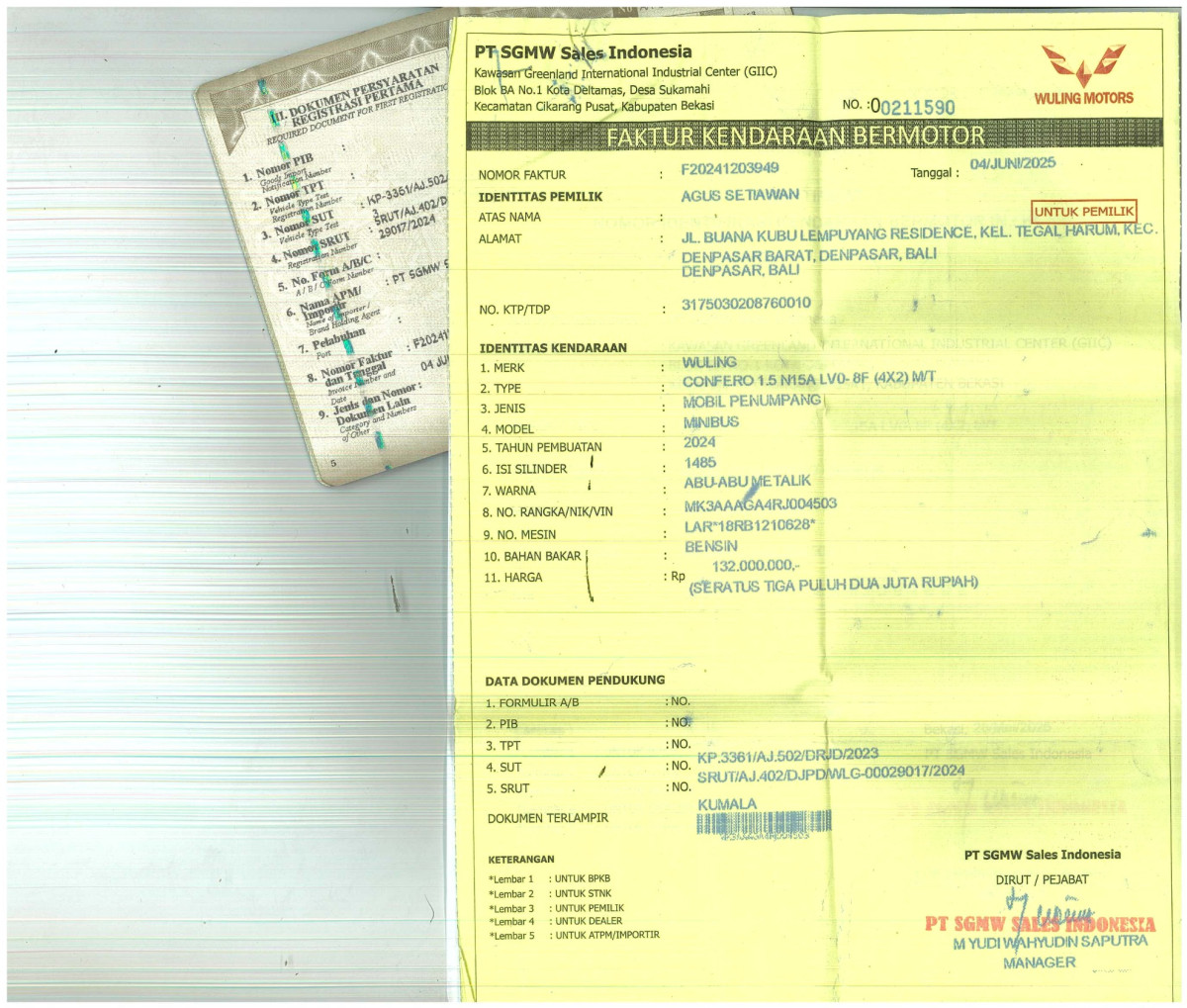 WULING  CONFERO  1.5 (4X2)