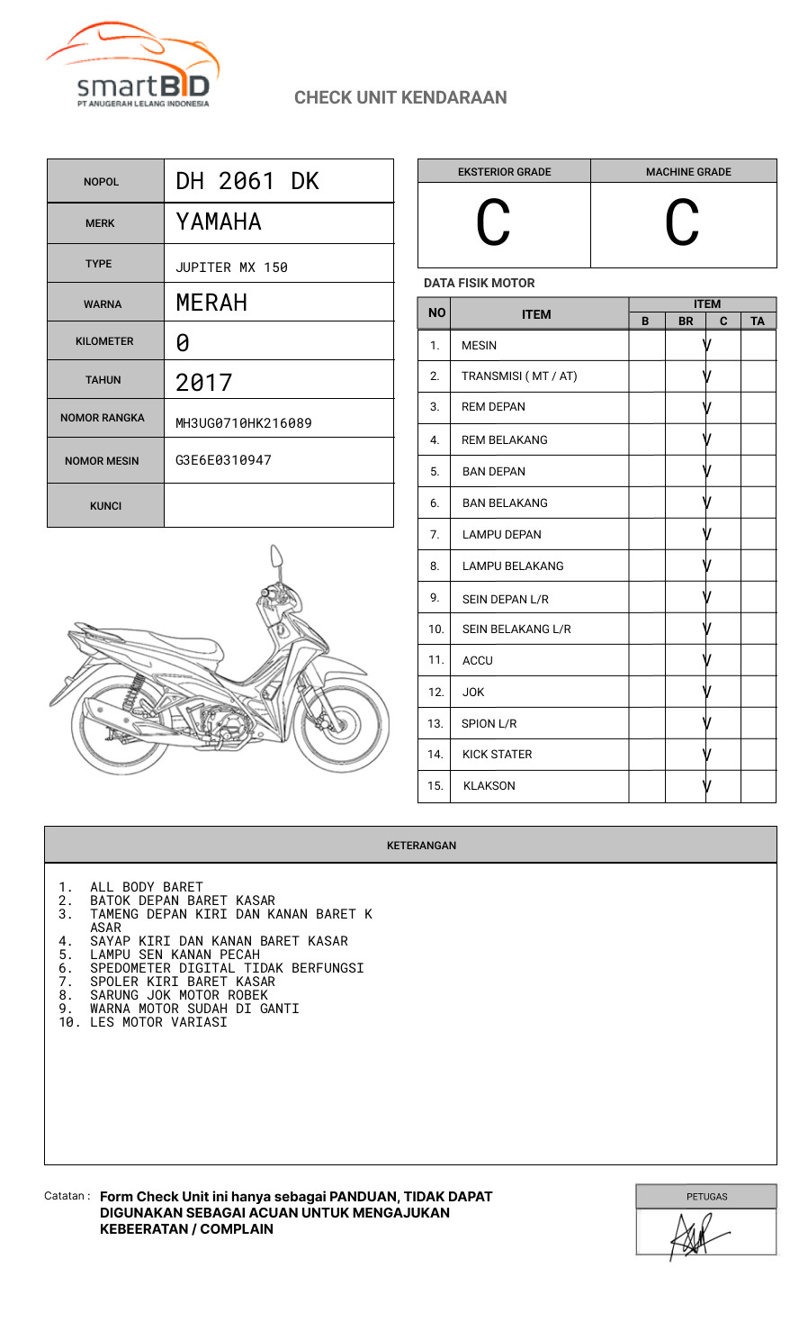 YAMAHA JUPITER MX 150