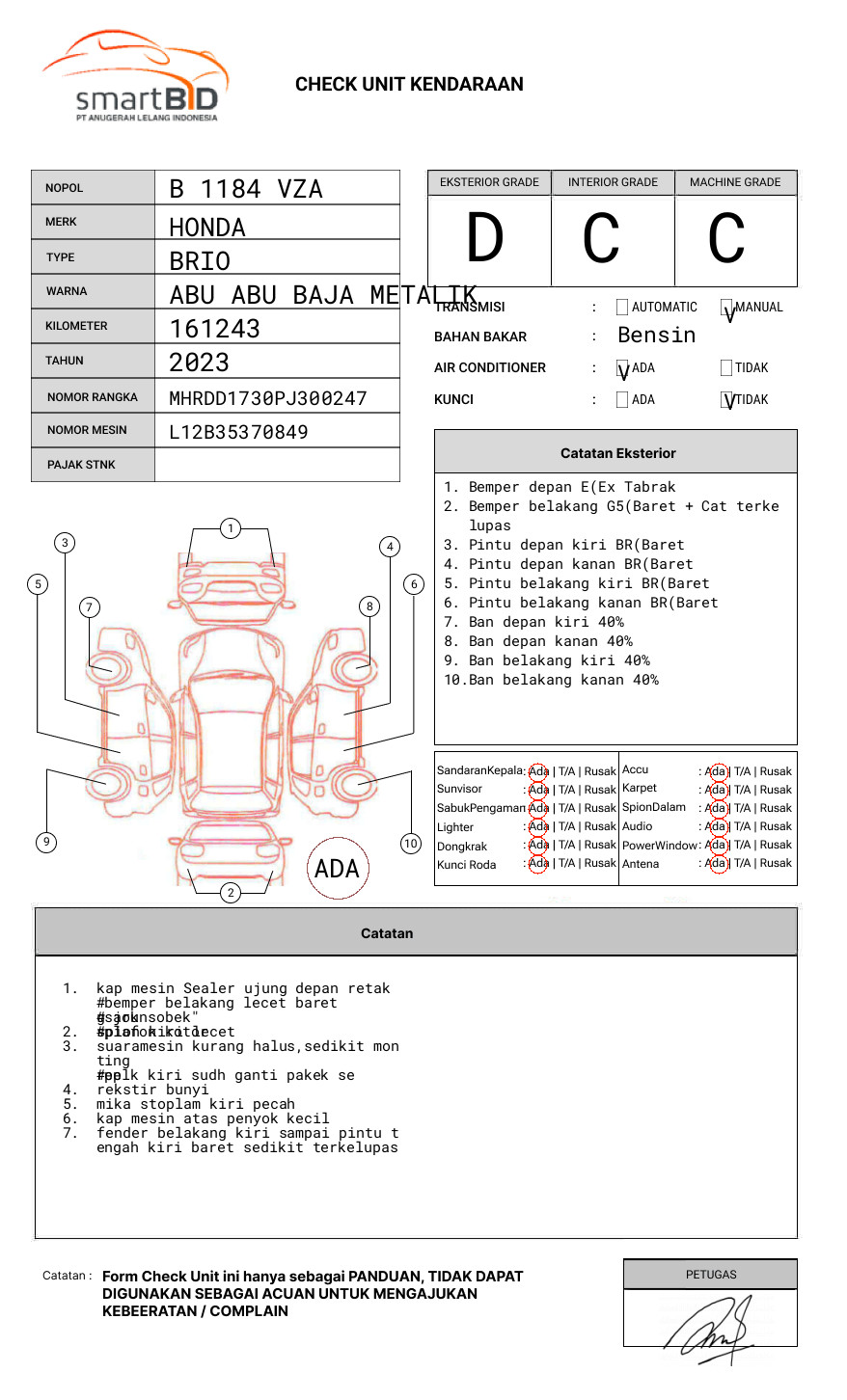HONDA  BRIO  SATYA 1.2 S