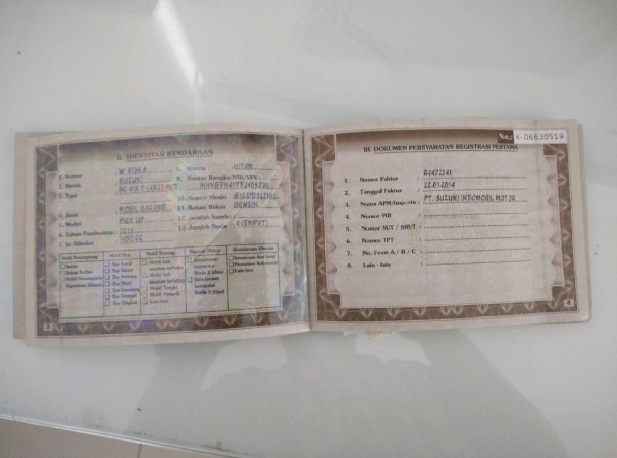 SUZUKI MEGA CARRY PU