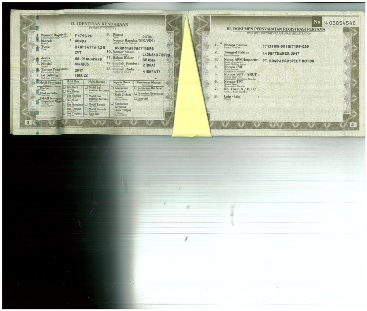 HONDA  BRIO  SATYA 1.2 E