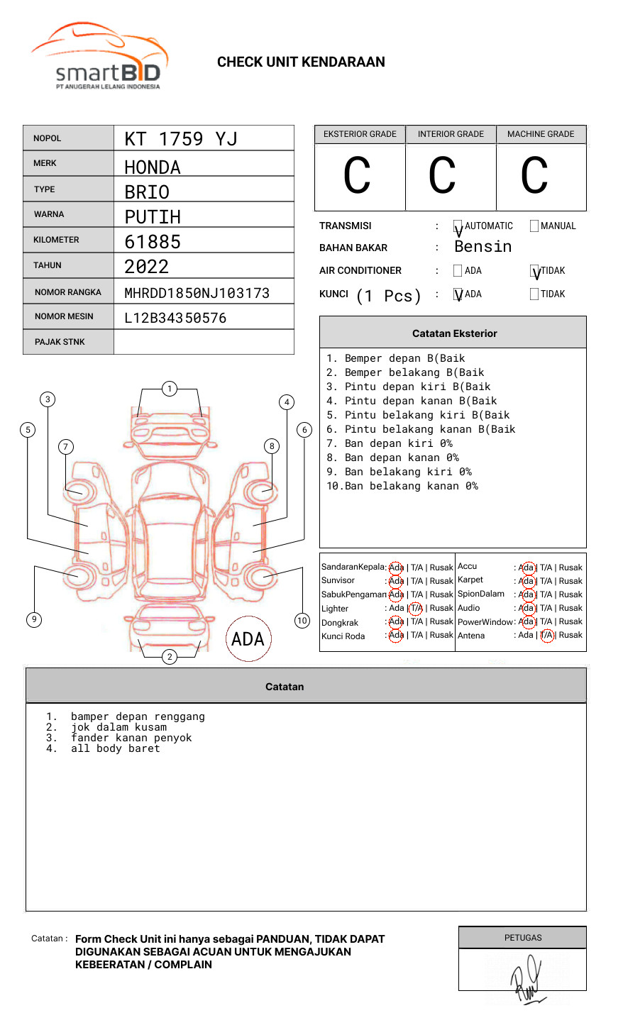 HONDA  BRIO  SATYA 1.2 E