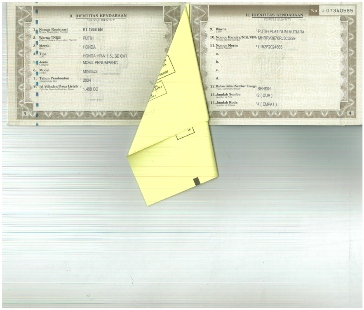 HONDA  HRV  1.5L SE CVT