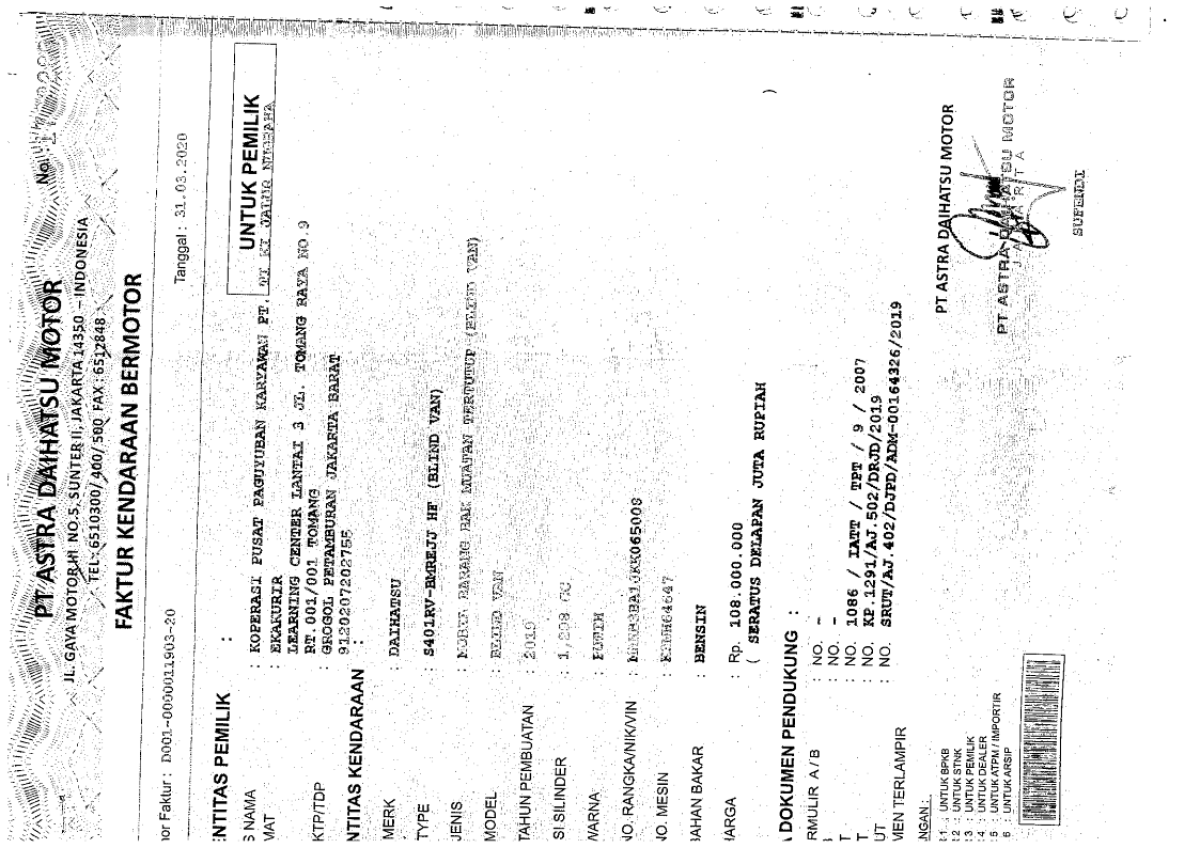 DAIHATSU GRAN MAX BLIND VAN