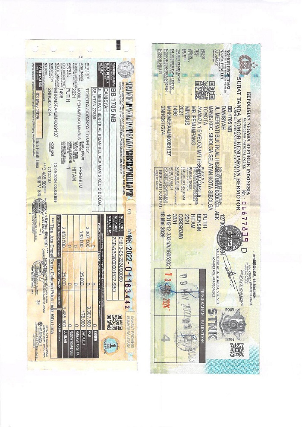 TOYOTA AVANZA AVANZA VELOZ