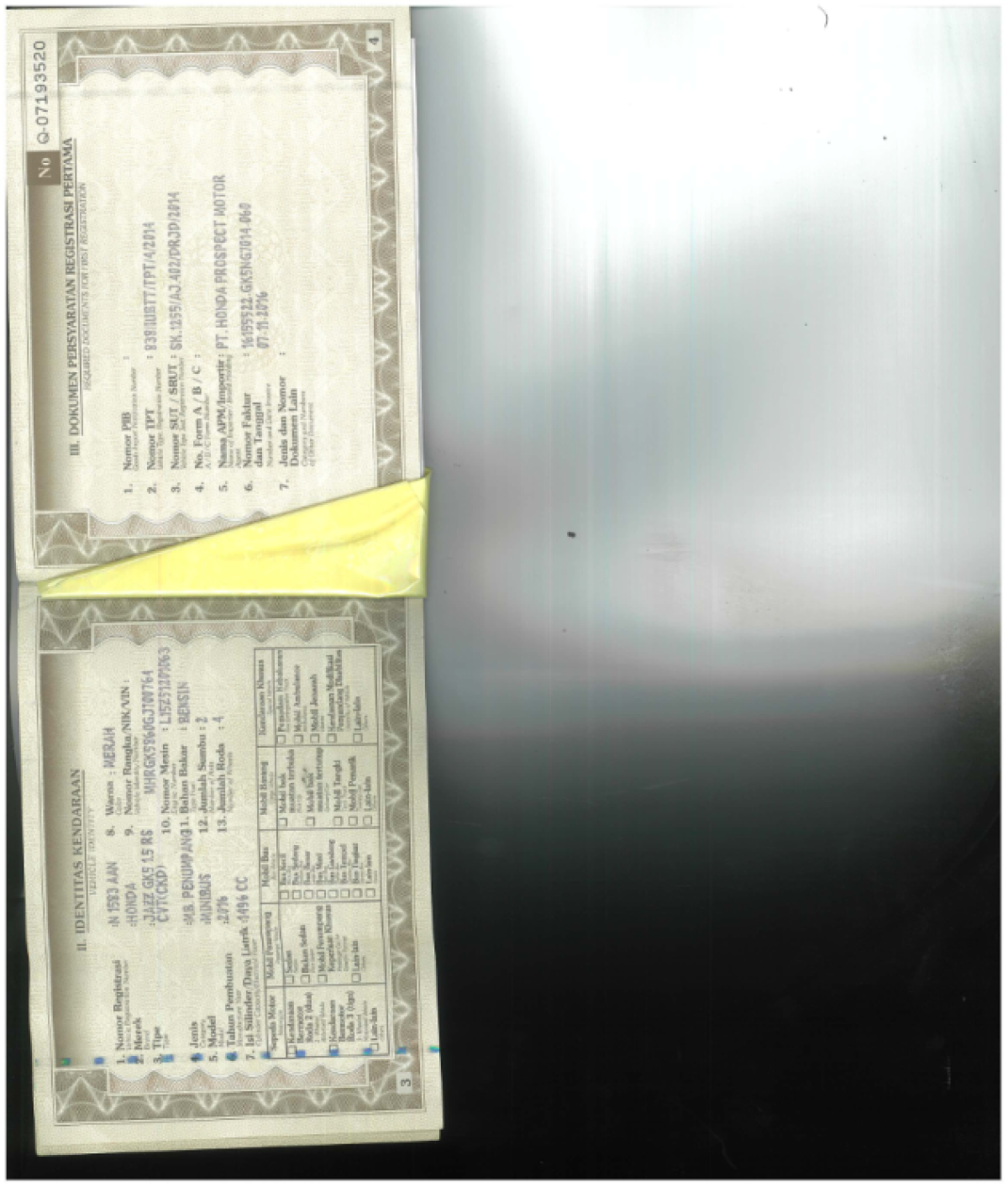 HONDA JAZZ GK5 1.5 RS