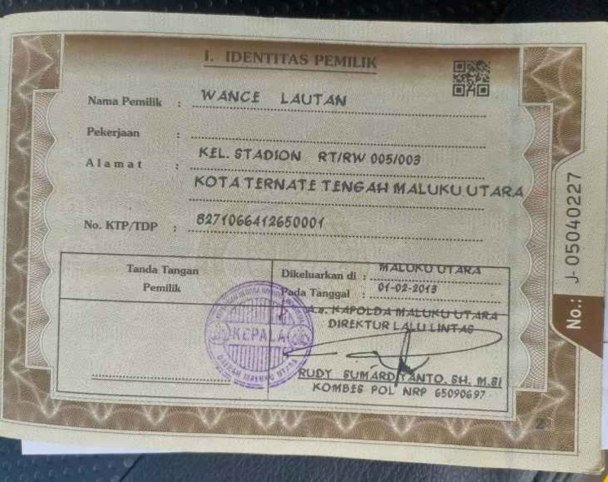 TOYOTA AVANZA AVANZA E