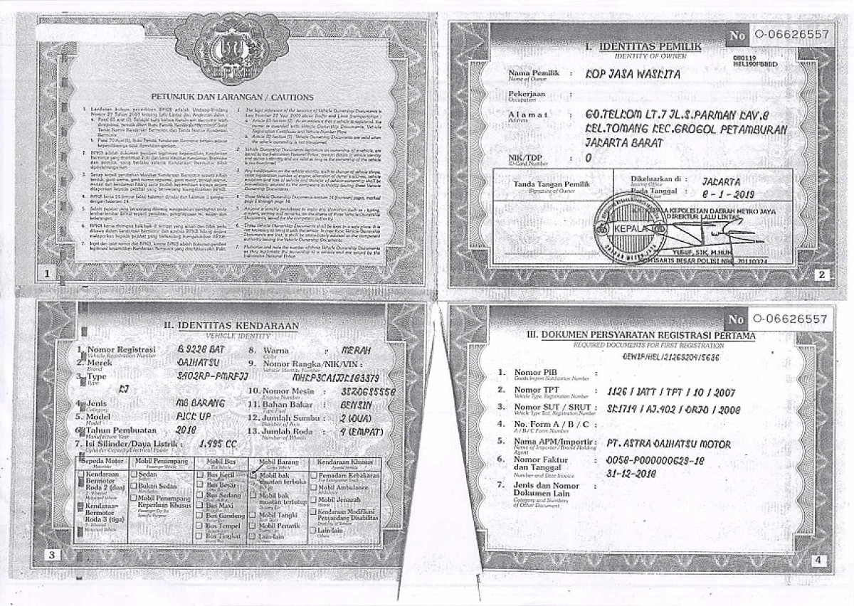 DAIHATSU GRAN MAX PICK-UP