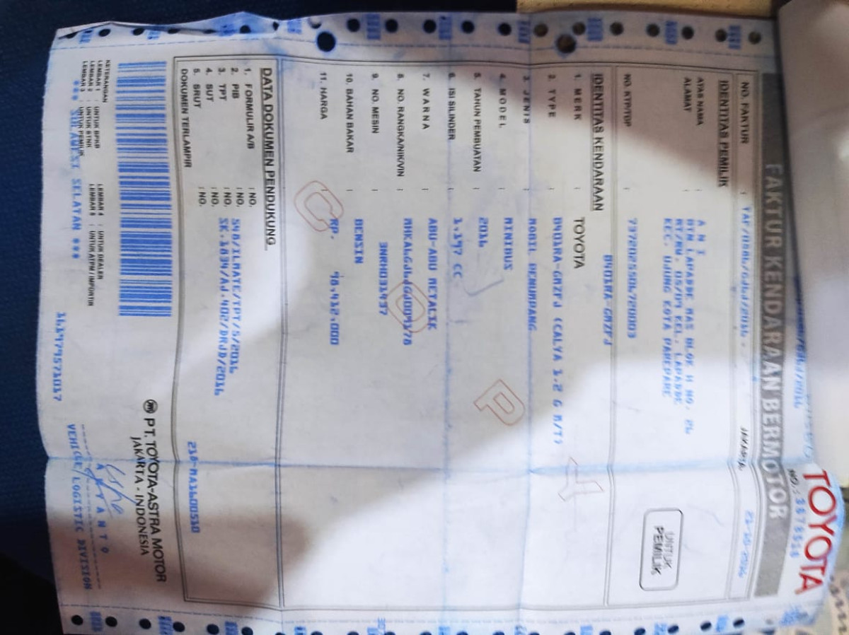 TOYOTA  CALYA  1.2 G M/T