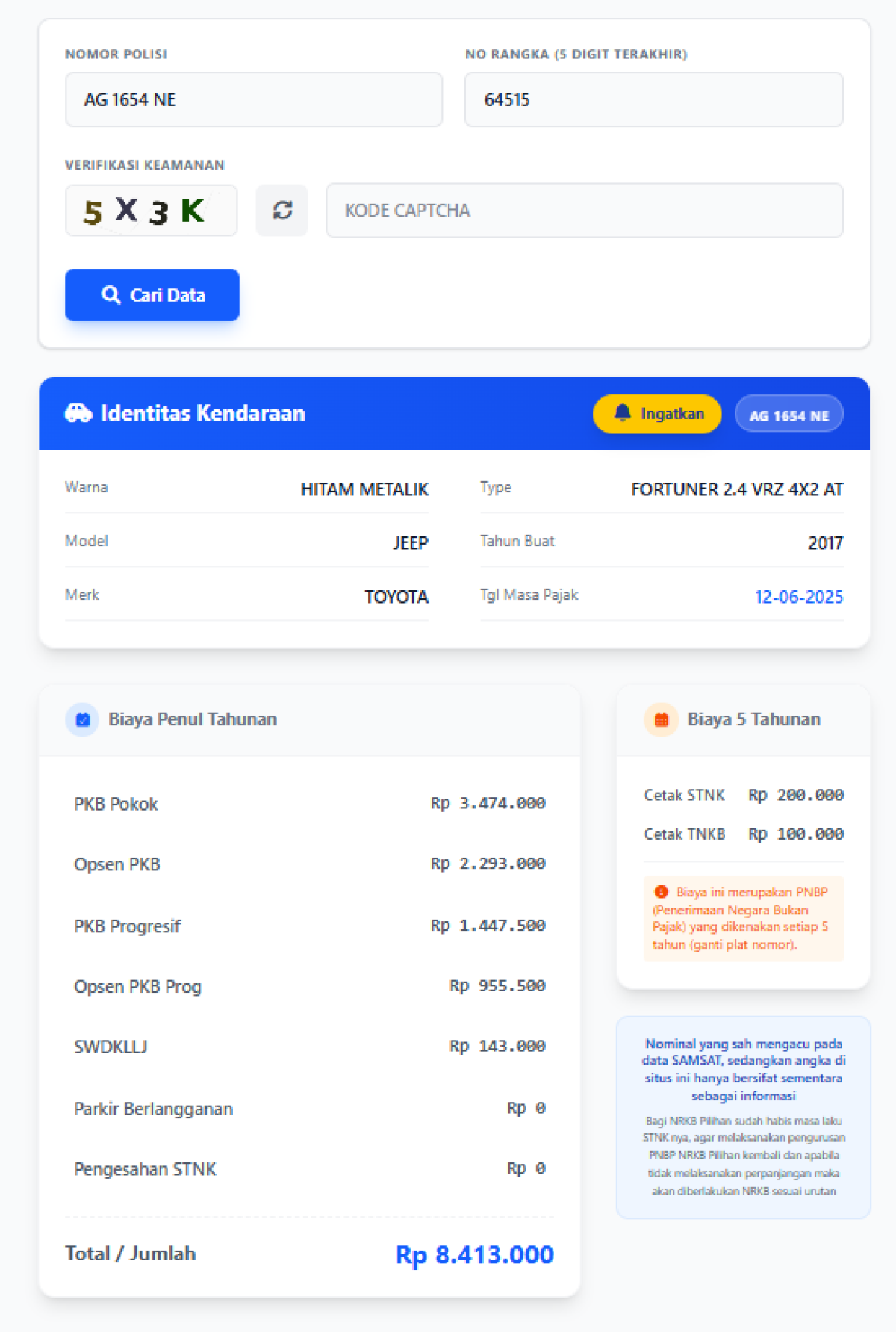 TOYOTA  FORTUNER  2.4 VRZ