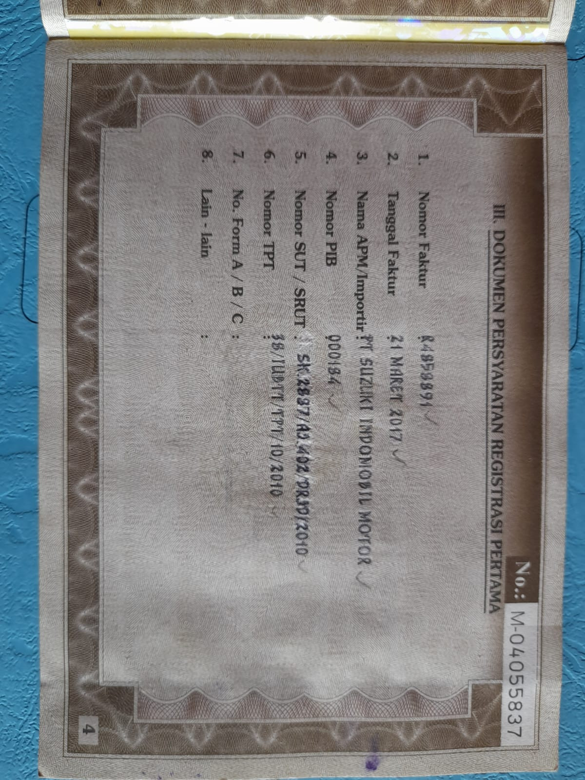 SUZUKI MEGA CARRY P.U