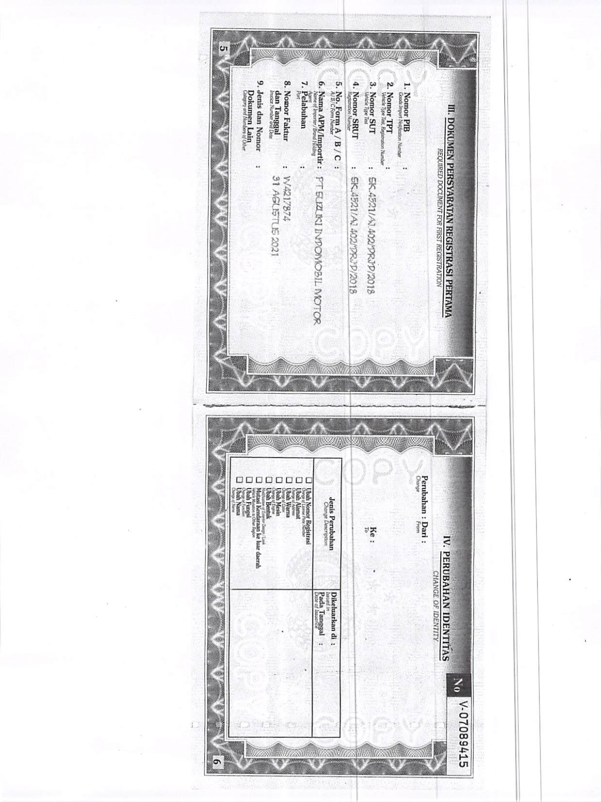 SUZUKI NEW CARRY - PU FD