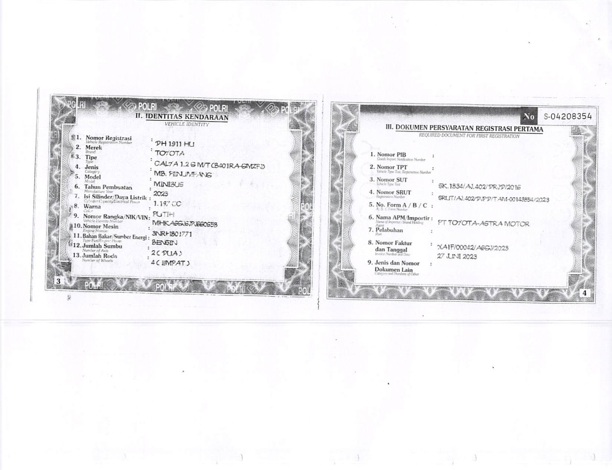 TOYOTA CALYA 1.2 G M/T