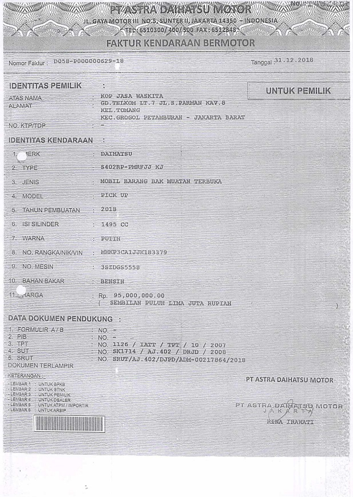 DAIHATSU GRAN MAX PICK-UP