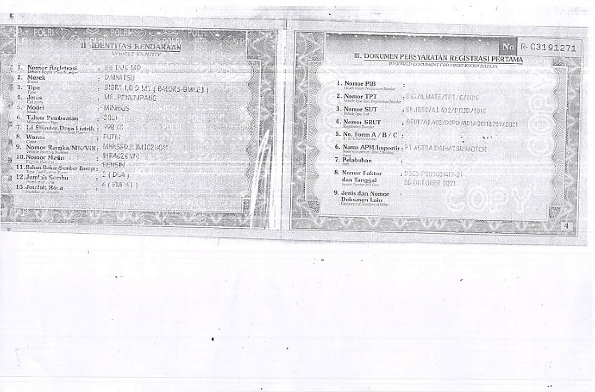 DAIHATSU SIGRA SIGRA D