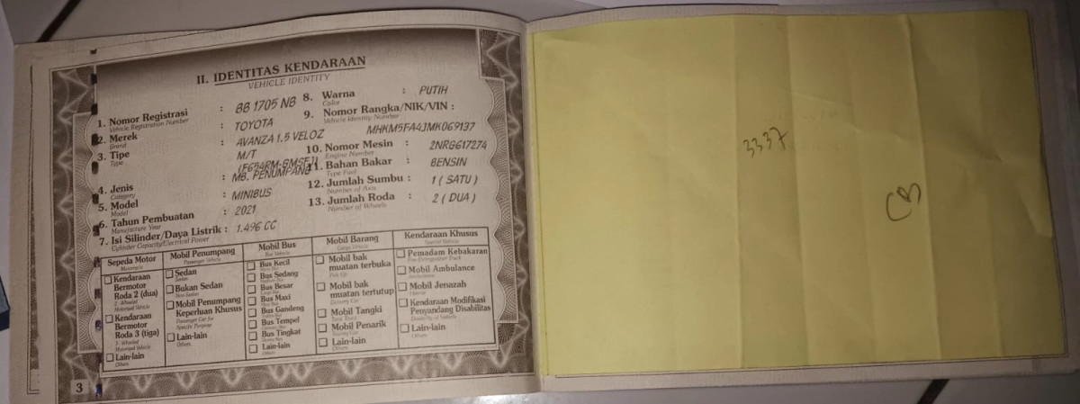 TOYOTA AVANZA AVANZA VELOZ