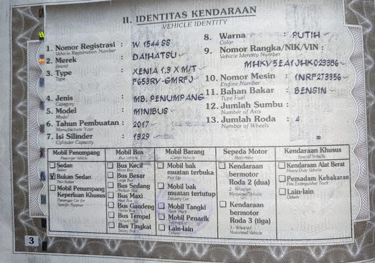 DAIHATSU XENIA XENIA X