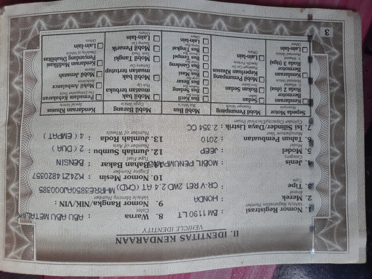 HONDA CR-V RE1 2WD 2.4 A/T