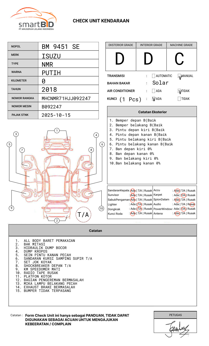 ISUZU NMR 71T HD 6.1