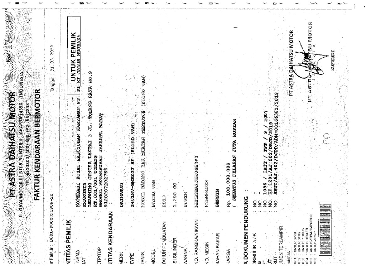 DAIHATSU GRAN MAX BLIND VAN