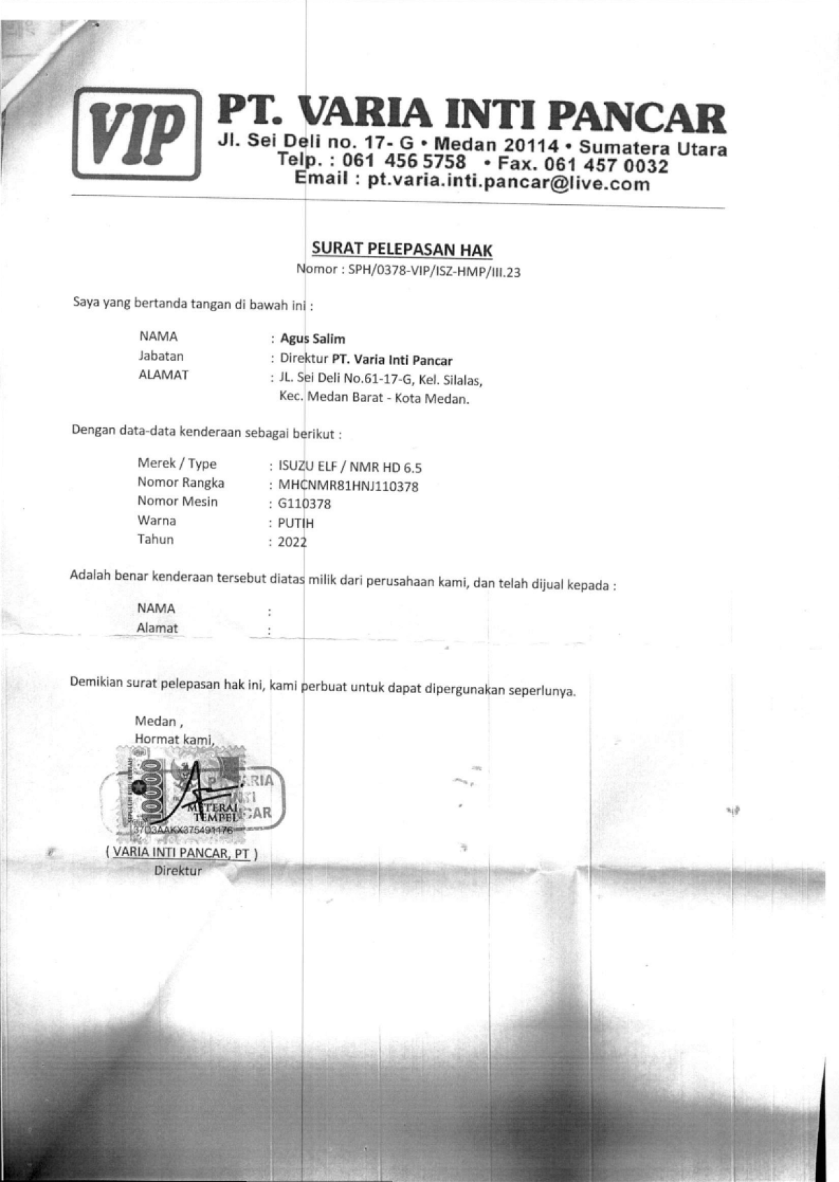 ISUZU  NMR 81U-HA YIN46.5