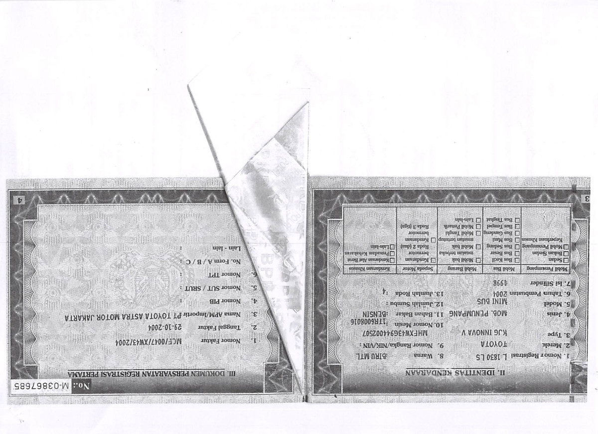 TOYOTA  KIJANG  INNOVA V