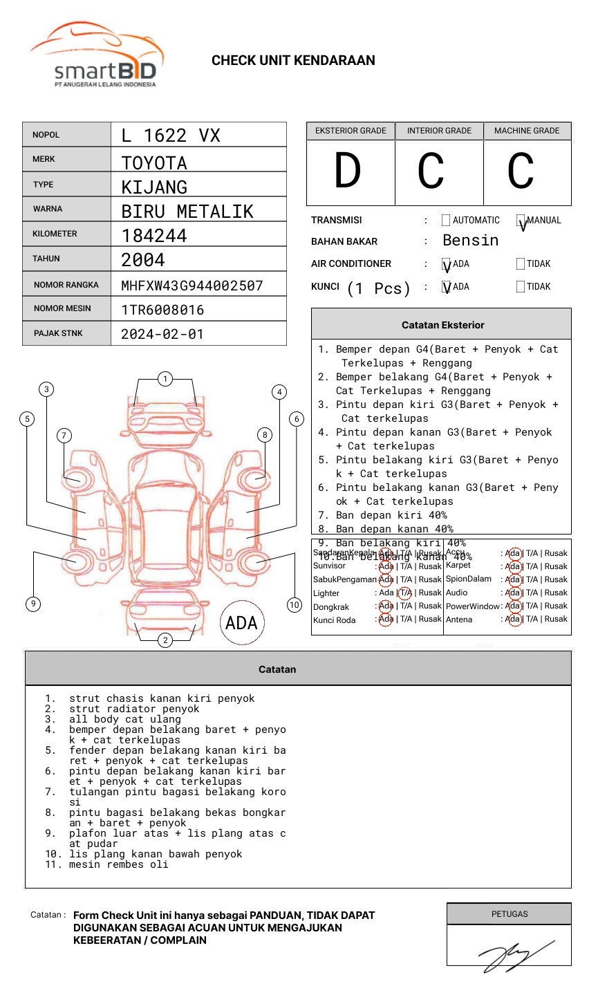 TOYOTA  KIJANG  INNOVA V
