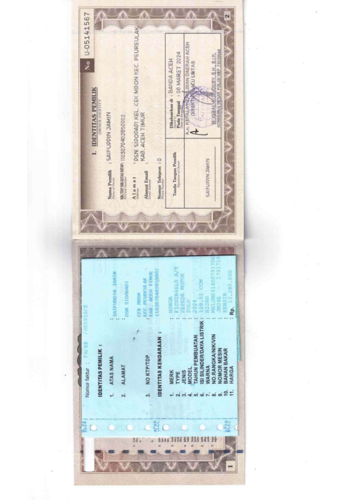 HONDA SCOOPY PRESTIGE