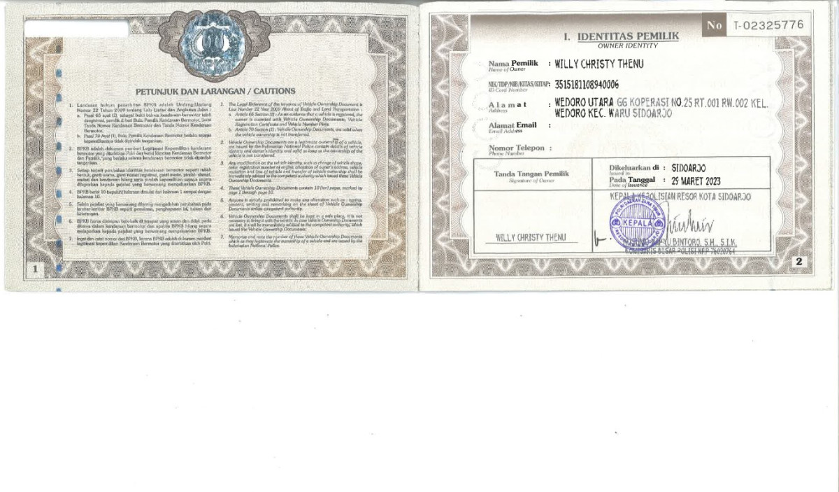 HONDA MOBILIO DD4 1.5 S