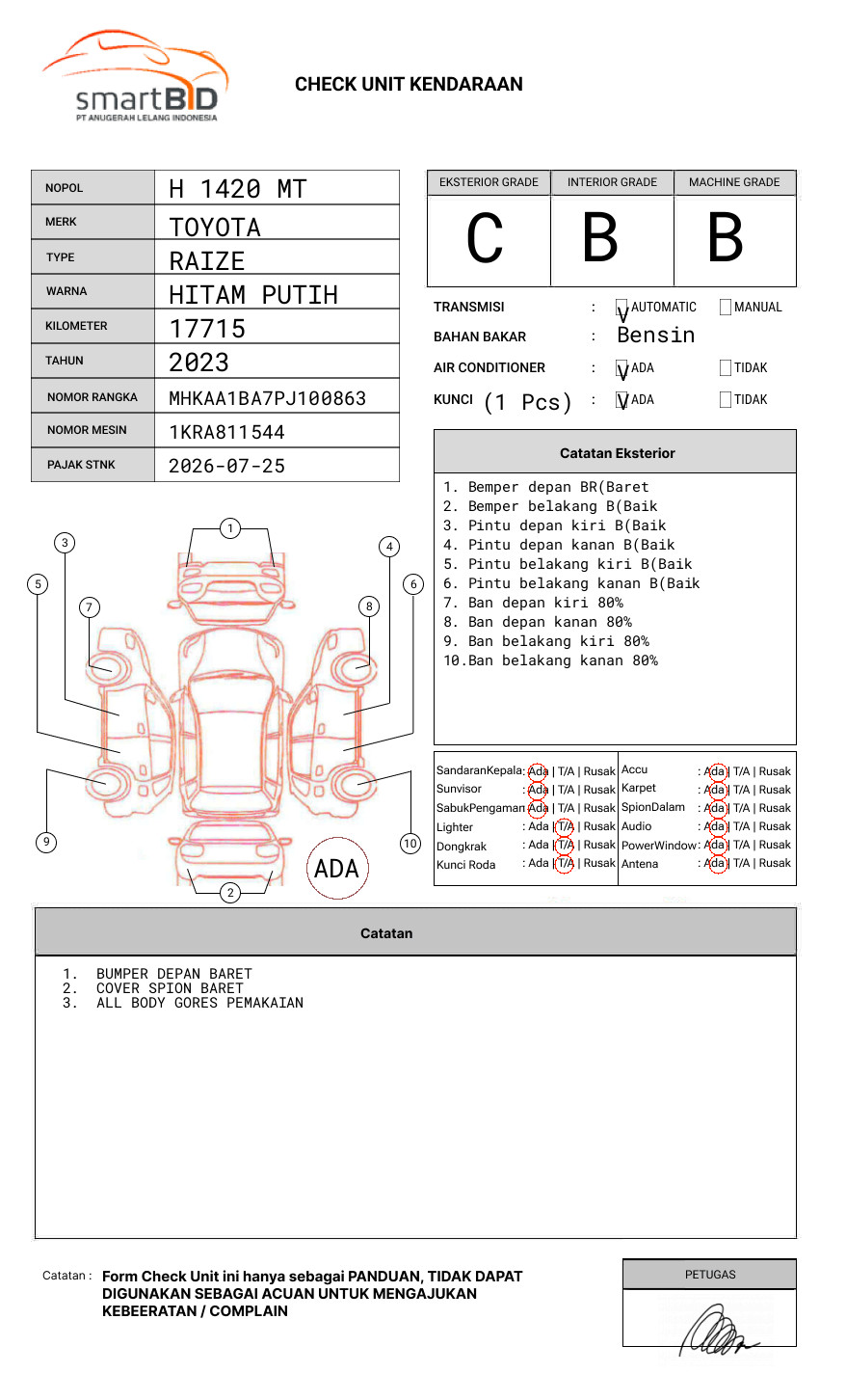 TOYOTA RAIZE 1.0 T S
