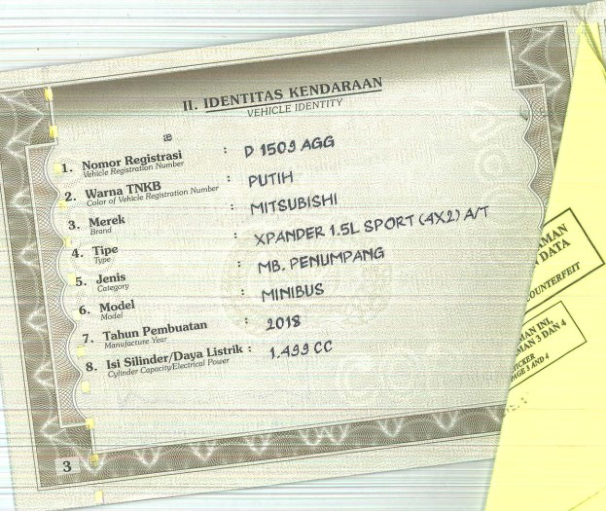 MITSUBISHI XPANDER SPORT