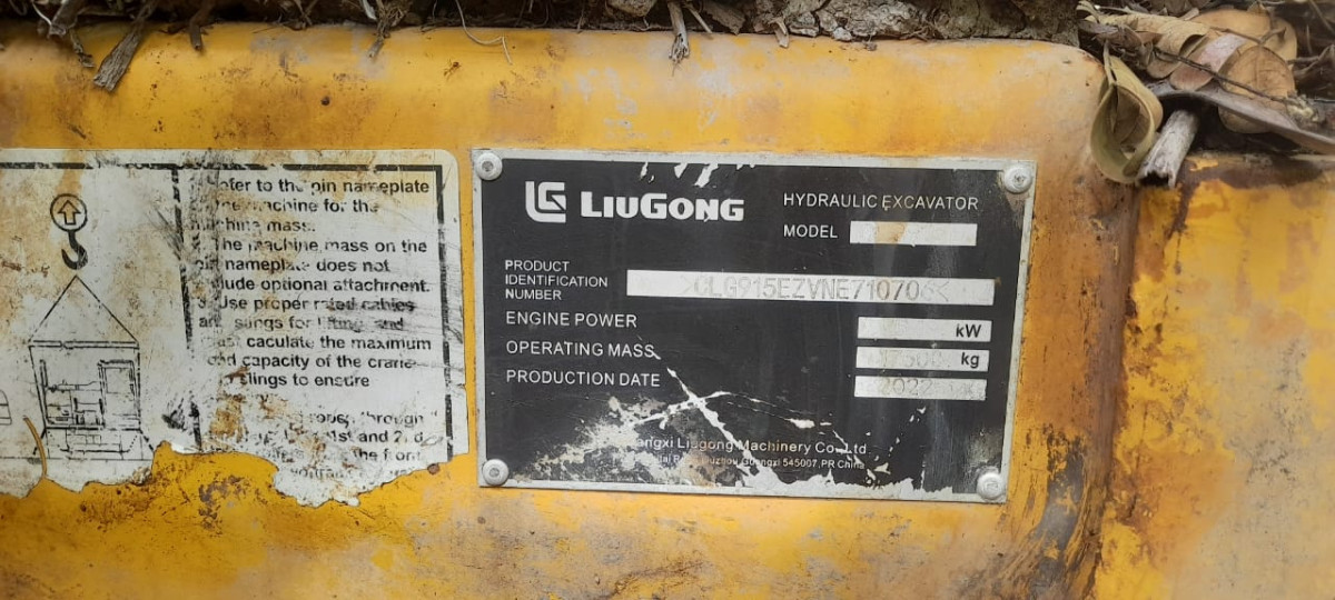 LIUGONG  EXCAVATOR CLG915E