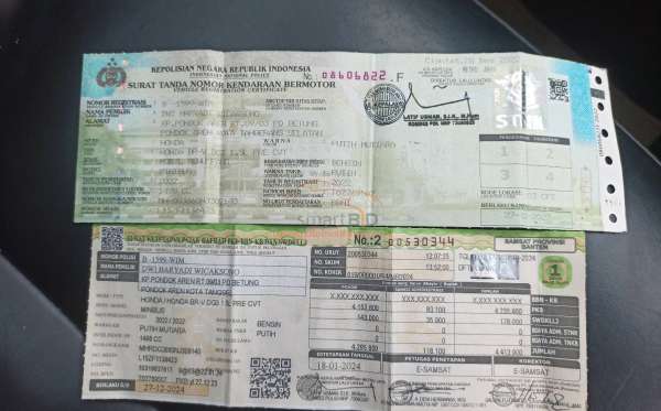 HONDA BRV DG3 1.5L PRECVT