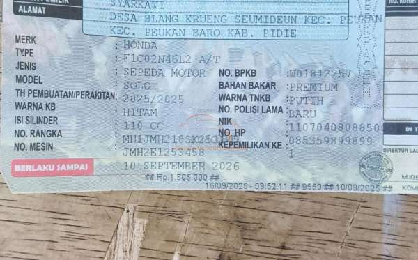 HONDA SCOOPY PRESTIGE