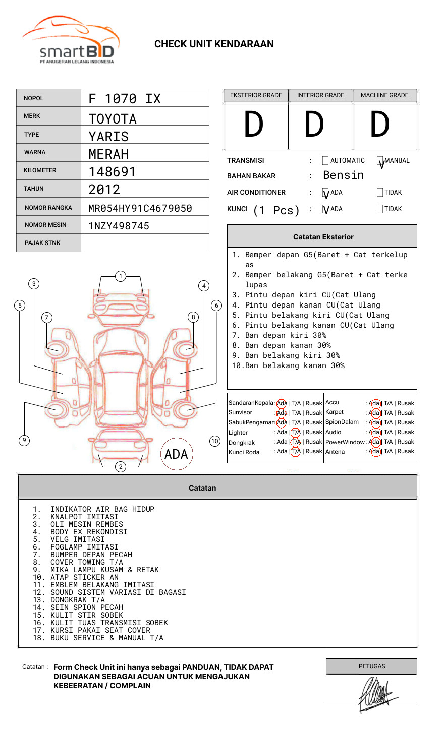 TOYOTA  YARIS  1.5 S