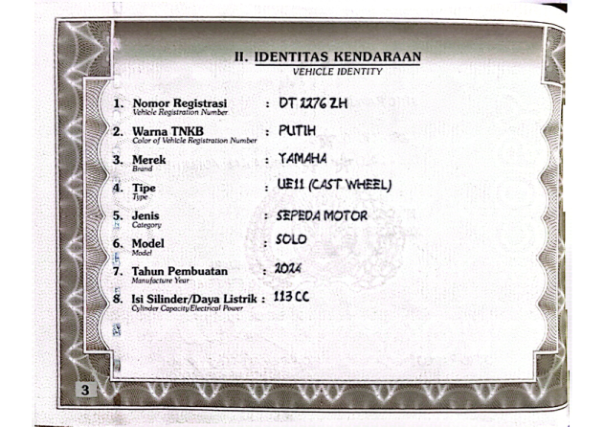 YAMAHA JUPITER Z1 FI CW