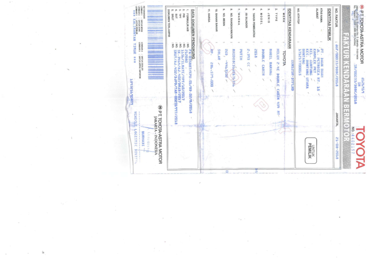 TOYOTA  HILUX  2.4 E