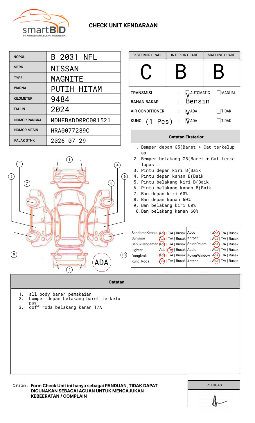 NISSAN MAGNITE TURBO