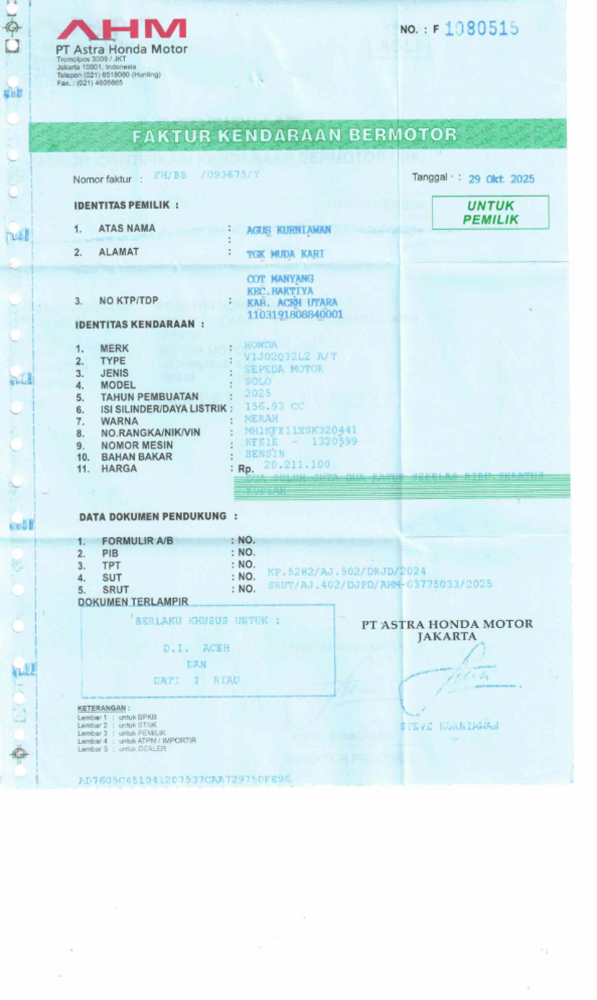 HONDA NEW PCX 160 CBS