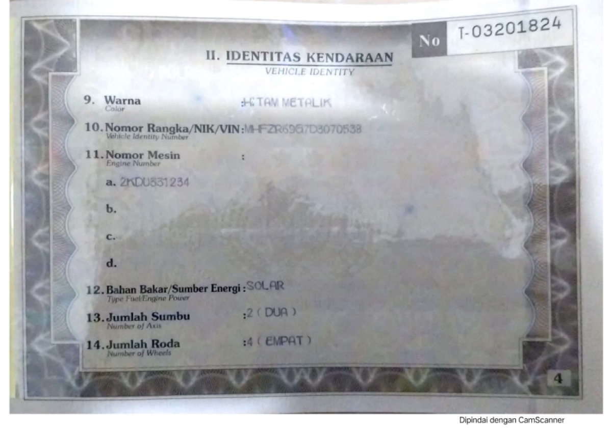 TOYOTA  FORTUNER  2.5G AT