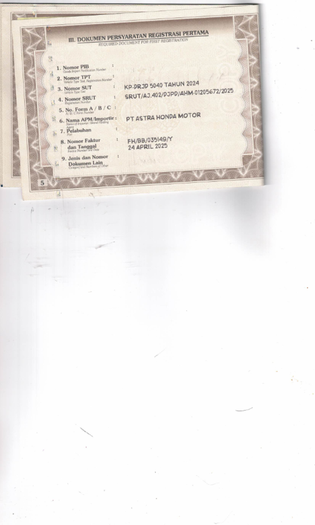 HONDA SCOOPY PRESTIGE