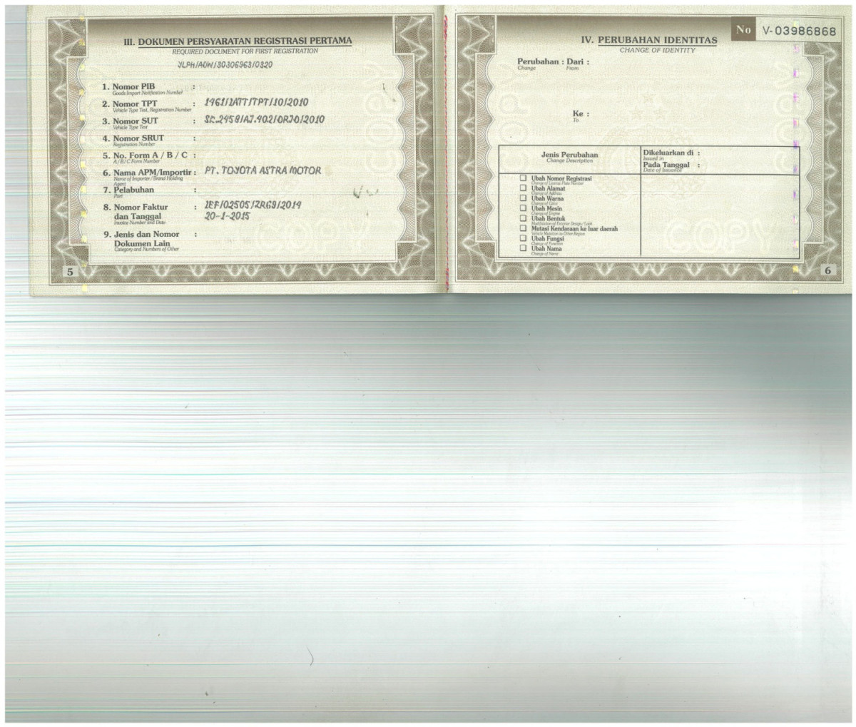 TOYOTA FORTUNER 2.5G AT